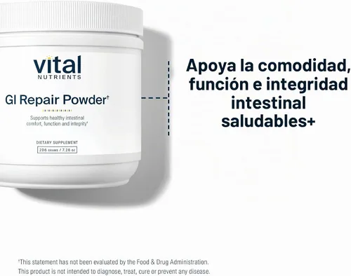Vista 4 de Vital Nutrients GI Repair Powder, 40 porciones