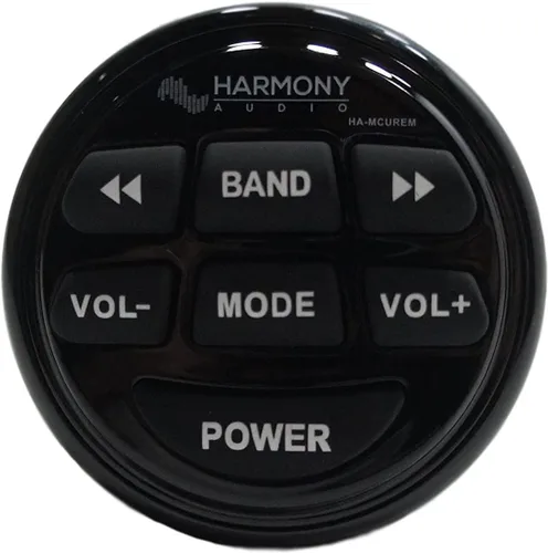 Vista 6 de Harmony Audio Paquete con receptor de medios marinos HA-MCU2 y control remoto de audio marino HA-MCUREM
