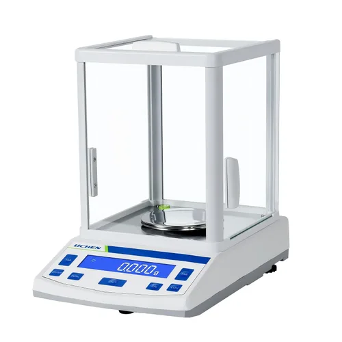 Vista 8 de LICHEN Báscula de laboratorio de alta precisión de laboratorio de precisión 0.001gx300g Equilibrio analítico digital con calibración Pesaje