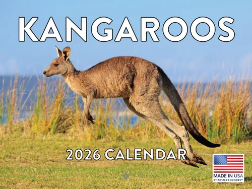 Vista 70 de Calendario mensual de pared de alpaca 2025 Fabricado en Estados Unidos
