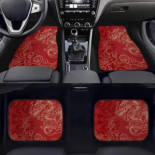 Vista 28 de Tapetes personalizados para piso de automóvil, alfombras personalizadas para piso de automóvil con tu nombre de imagen personalizado, texto, juego