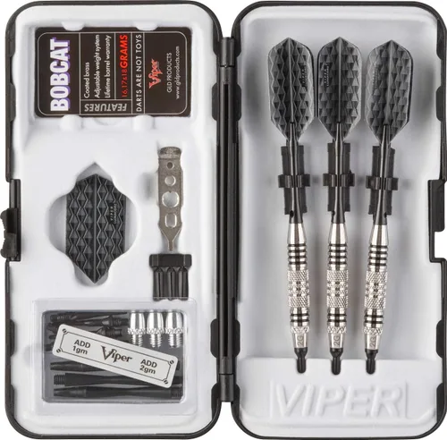 Vista 7 de Viper by GLD Products Bobcat Adjustable Weight Soft Tip Darts with Storage/Travel Case