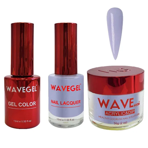 Vista 82 de WAVEGEL - Juego de gel de remojo, laca de uñas y polvo acrílico y polvo de inmersión a juego - Colección Queen - #001 Negro sedoso
