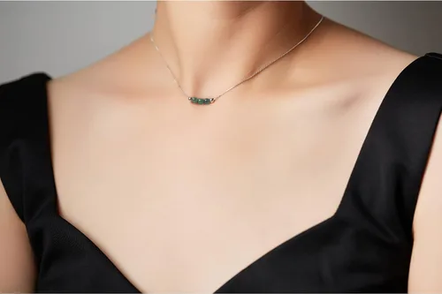 Vista 4 de Dainty Pearl 925 Sterling Silver Choker Collar Necklace Handmade With 3 White Pearl April Birthstone Jewelry Necklace Gifts for Women Young Lady