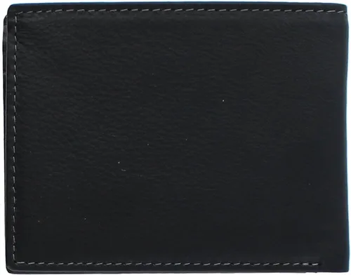 Vista 3 de Timberland Billetera de seguridad para hombre Wellington de cuero RFID plegable