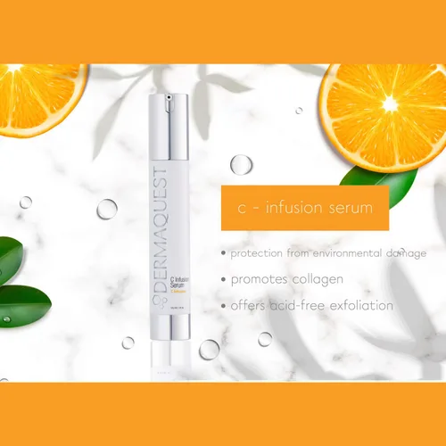 Vista 4 de DermaQuest C Infusion TX - Mascarilla facial antienvejecimiento con vitamina C, iluminadora y energizante, minimizadora de poros, para mujeres