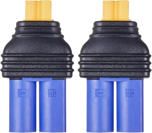 Vista 11 de EC3 conector macho a EC5 hembra conector adaptador para RC Lipo batería EC3 a EC5 adaptador (2 unidades)