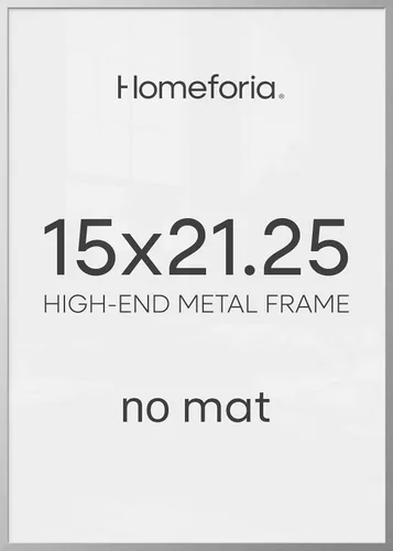 Vista 11 de Homeforia Marco de póster A0 plateado, de metal de gama alta A0, marco de fotos grande plateado con paspartú A1 para fotos, marcos de 33.1 x 46.8
