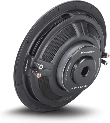 Vista 3 de Rockford Fosgate Prime R2SD2-12 Single R2S Slim 12" 2-Ohm DVC Subwoofer poco profundo - 250 vatios RMS / 500 vatios pico