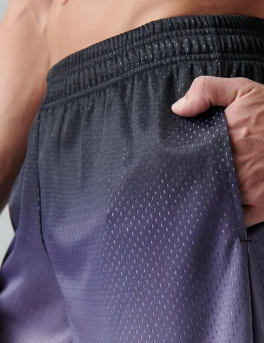 Vista 6 de Liberty Pro Paquete de 5 pantalones cortos deportivos para hombre, pantalones cortos de baloncesto de malla de 9 pulgadas para hombre, pantalones
