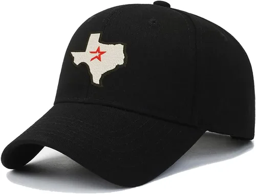 Vista 9 de Houston Texas Gorras De Béisbol Bordadas Personalizadas Sombrero Moda Deportes A Aire Libre