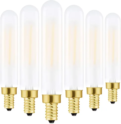Vista 14 de Leools Bombilla LED E12 Regulable de 2W Equivalente a Bombilla de Luz de 25 Vatios Blanco Suave T6 T25 Bombilla Candelabro E12 de 25 Vatios