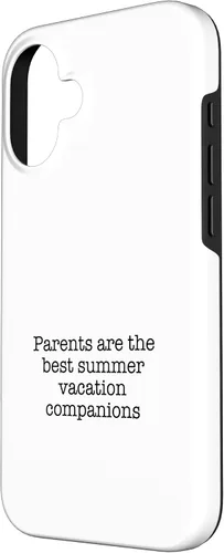 Vista 2 de iPhone 16 Parents are the best summer vacation companions Case