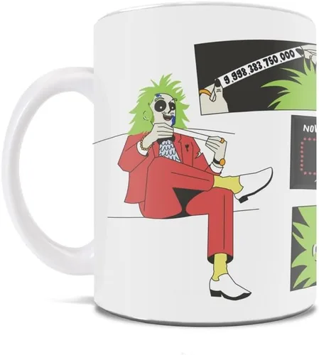 Vista 273 de Trend Setters Friends the Television Show – 25 años – Mercancía oficial – Taza de café o té de cerámica blanca de 11 onzas – perfecta para regalar
