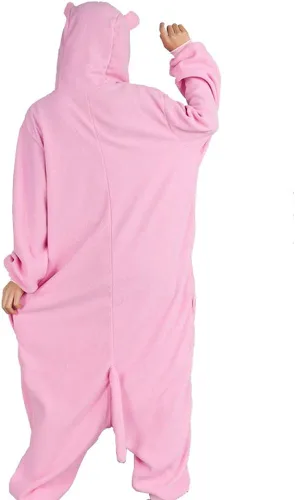 Vista 4 de Onesies - Pijama unisex para adultos disfraz de Halloween mameluco de Navidad
