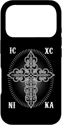 Vista 30 de IC XC Nika Cross Christogram Orthodox Christian Case for iPhone 17