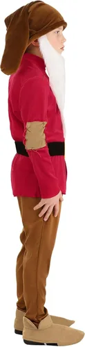 Vista 6 de Disfraz de enano gruñón de Disney Blancanieves para niños