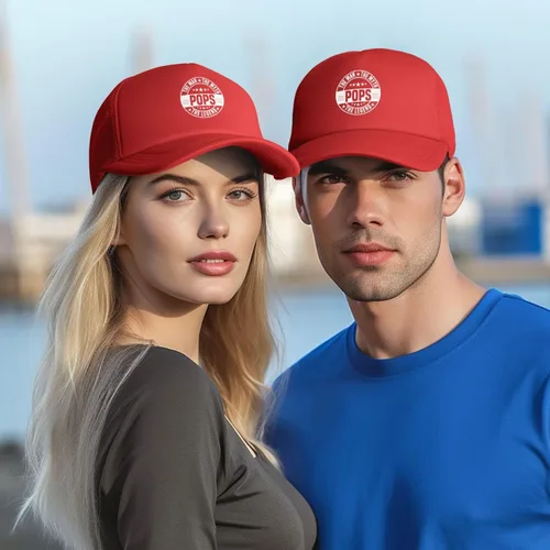 Vista 7 de Renzund Pops The Man The Myth The Legend Hat Funny Gift Baseball Cap for Men Women
