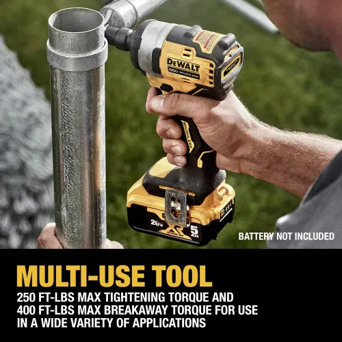 Vista 7 de DEWALT DCF911B 20V MAX* Llave de impacto de 1/2" con yunque de anillo porcino (solo herramienta)