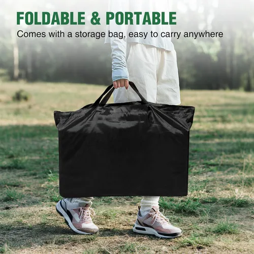 Vista 7 de REDCAMP Almohadillas de espuma plegable para acampar para dormir, almohadilla impermeable de espuma de celda cerrada para dormir mientras acampas