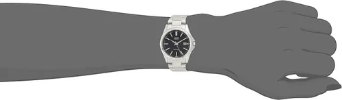 Vista 4 de Casio #LTP1170A-7A Reloj analógico de metal con esfera plateada para mujer, plateado, Reloj analógico, reloj de cuarzo
