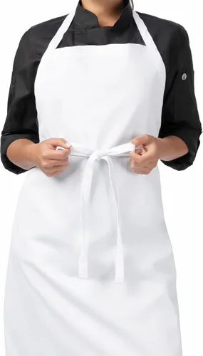 Vista 4 de Chef Works Sustainable Bib Apron, One