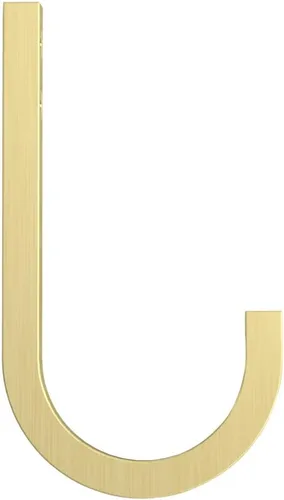 Vista 3 de National Hardware N337-905 Gancho multiusos para caña, 4 pulgadas, oro cepillado