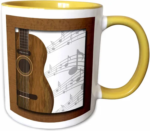 Vista 11 de 3D Rose 149974_4 - Taza de cerámica de dos tonos, 11 onzas, negro/blanco