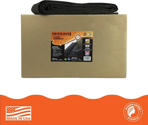Vista 12 de Quick Dam - QD610-1 - Barrera contra inundación activada por agua, Paquete de 1 unidad, Negro