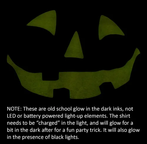 Vista 5 de Glow in Dark Jack O' Lantern Disfraz de calabaza de Halloween para mujer con cuello en V