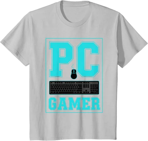 Vista 74 de PC Gamer Gaming Teclado Ratón Esports Computer Fan Camiseta