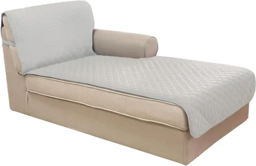 Vista 41 de U-NICE HOME Funda para sillón reclinable, reversible, con correas elásticas, resistente al agua, protege de perros y mascotas, sillón pequeño