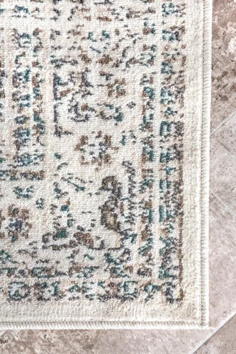 Vista 9 de nuLOOM Tanith - Alfombra decorativa vintage de medallones, 2 x 3, color crema