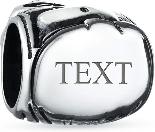 Vista 5 de Personalize - Cuentas de plata de ley 925 para mujer, diseño de Buda riendo asiático, se adapta a pulseras europeas, Metal