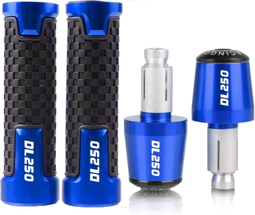 Vista 12 de Motorcycle for Suzuki DL250 V-Strom 2017 2018 2019 2020 2021 7/8'' 22mm DL 250 VSTROM Motorcycle Hand Grips Handle Handlebar Grip Ends Plug