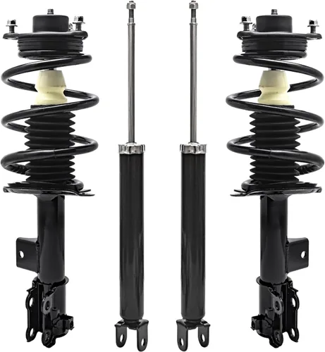 Vista 37 de Detroit Axle - Kit de amortiguadores de 4 puntales para Ford Escape 14-19, 2 puntales delanteros con resorte helicoidal 2 amortiguadores traseros