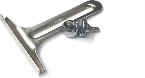 Vista 2 de wenettion Calibre "T" para máquina de coser/guía de borde de costura con tornillos