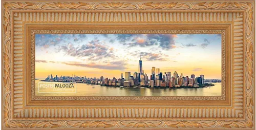 Vista 11 de Poster Palooza 5x5 Inch Ornate Gold Complete Wood Square Picture Frame with UV Acrylic Plexiglass, Foam Board Backing & Hardware Included - 5x5 Inch