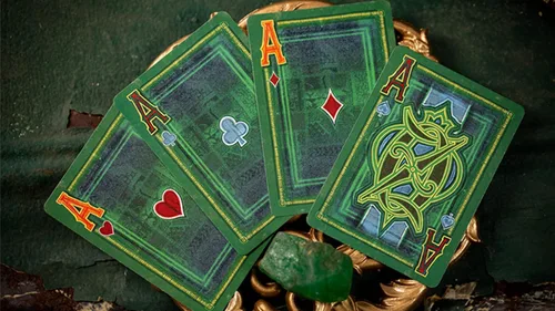 Vista 5 de Murphy's Magic Supplies, Inc. Cartas de juego del mago de Oz de Kings Wild