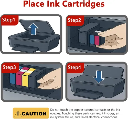 Vista 6 de Cartuchos de tinta foto azul XXL 281, 2 unidades de repuesto para Canon CLI 281XXL para Canon 280 281XL, compatibles con TR8620a, TR8600, TR8622a