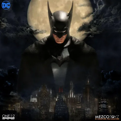 Vista 9 de Mezco Toys One:12 Collective: DC Ascending Knight Batman Figura de acción