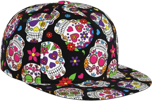 Vista 19 de Cartoon Animal Baseball Cap for Men Women Classic Snapback Hip Hop Flat Bill Brim Adjustable Visor Beach Trucker Hat