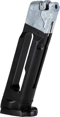 Vista 5 de Umarex HK Heckler & Koch VP9 Blowback Pistola de aire BB calibre .177, cargador de repuesto de 18 disparos (solo mag), color negro