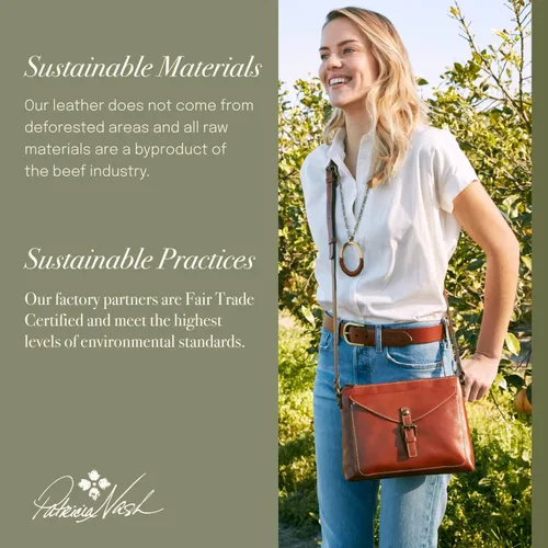 Vista 7 de Patricia Nash Luzille Leather Backpack for Women - Convertible Backpack Tote, Leather Purses for Women