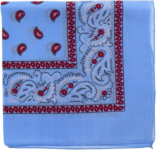 Vista 19 de Motique Accessories Bandana individual de dos tonos