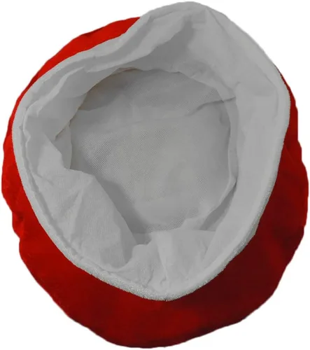 Vista 5 de Sombrero de peluche de hongos manchados rojos y blancos