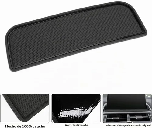 Vista 6 de INTGET Alfombrilla para salpicadero para Lexus NX300 NX300h NX200 Accesorios 2018 2019 2020 2021 Premium Personalizada Interior Antideslizante