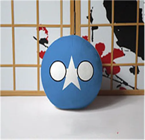 Vista 75 de Polandball Countryballs Muñeco de peluche Ucrania España Hungría Portugal Rumanía Grecia Austria México Polonia Ball (15,3.8 pulgadas)