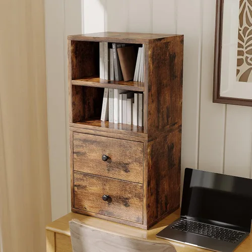 Vista 6 de FUSUNBAO Magic - Organizador de almacenamiento para bricolaje, cubos apilables para libros, ropa, juguetes del hogar, sistema modular