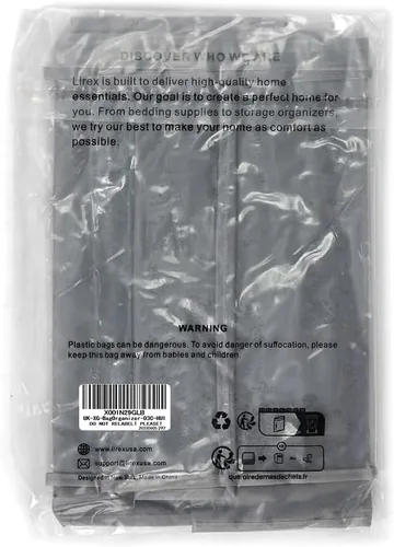 Vista 8 de Lirex Organizador colgante de bolso mediano y grande, 6 bolsillos, organizador plegable para colgar bolsos, tela Oxford, colgador de almacenamiento